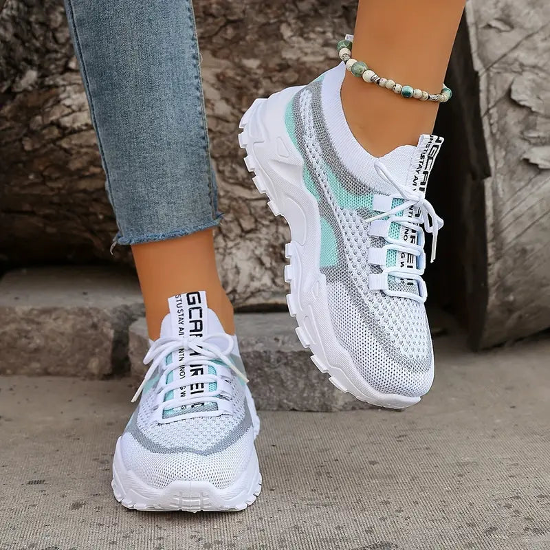 Women's Breathable Colorblock Sneakers - product image 4