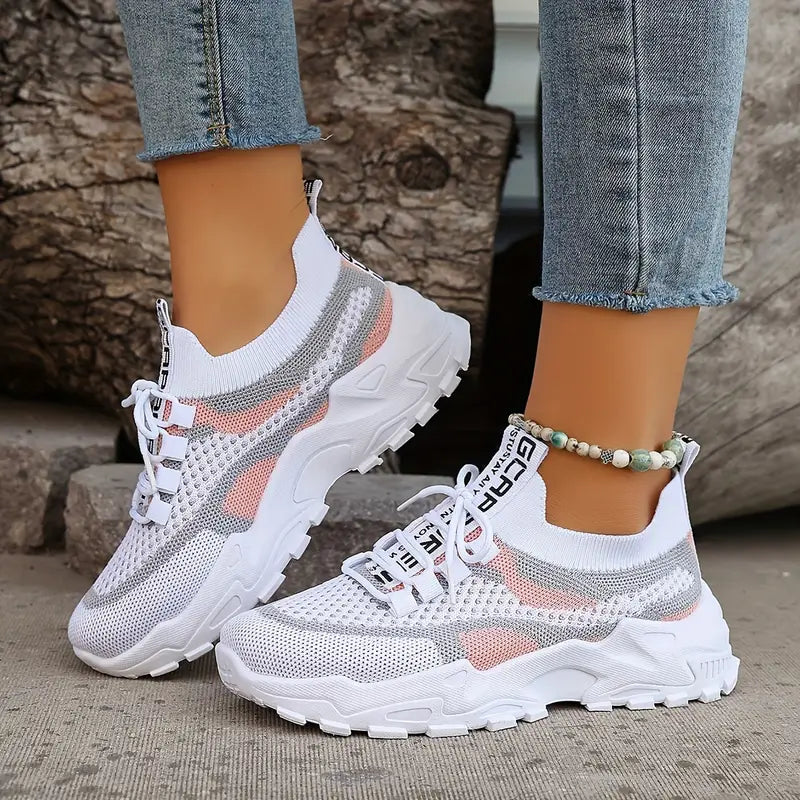 Women's Breathable Colorblock Sneakers - product image 3