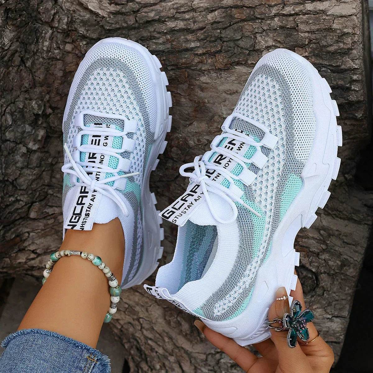 Women's Breathable Colorblock Sneakers - product image 7