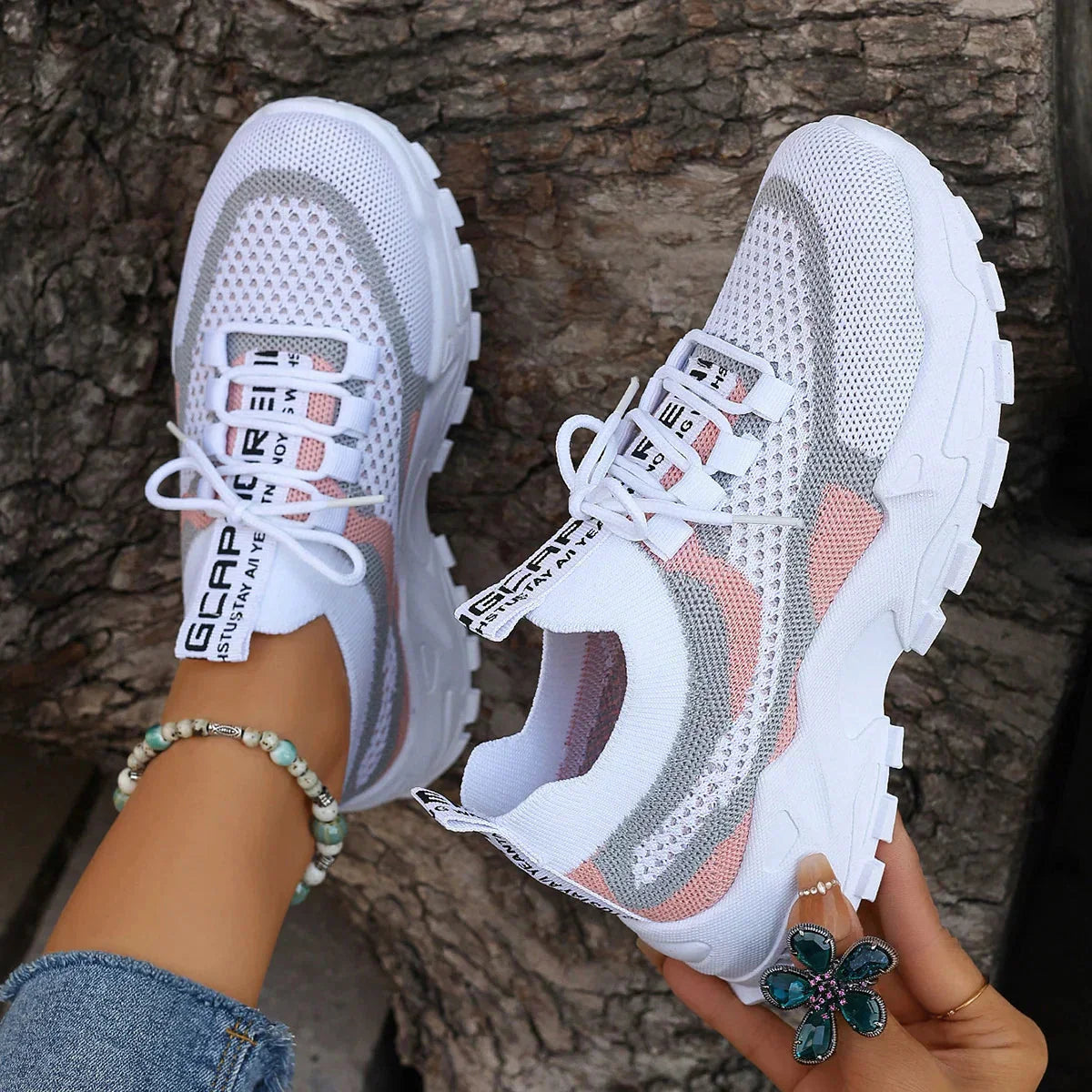 Women's Breathable Colorblock Sneakers - product image 5